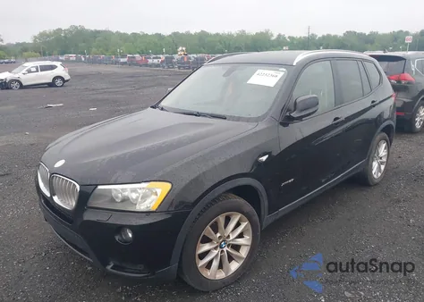 2014 BMW X3 xDrive28I из США, поврежденный, VIN 5UXWX9C53E0D24893